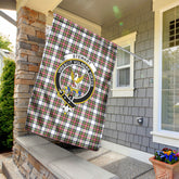 Stewart Dress Modern Tartan Crest Garden Flag